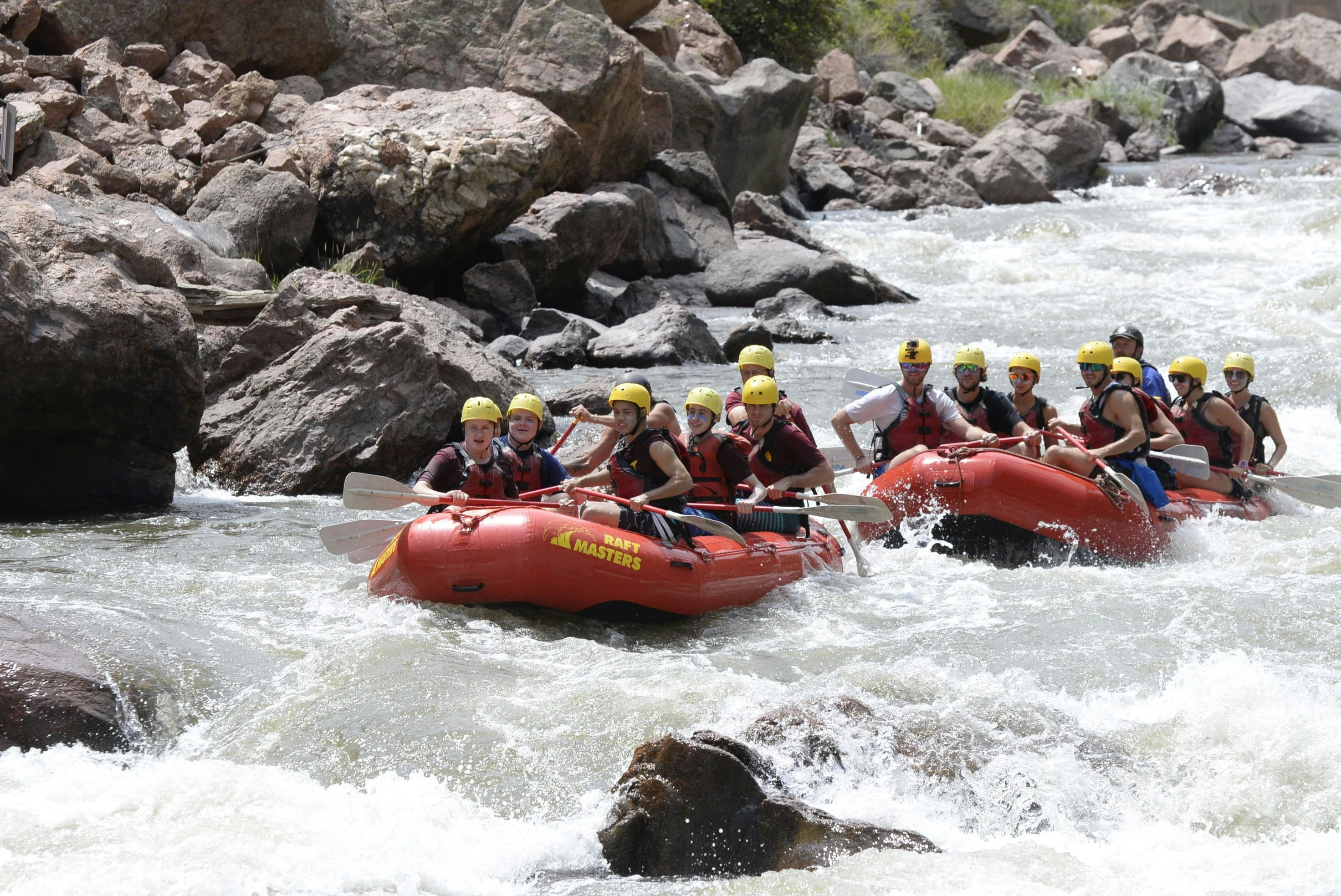 River rafting and waterfall adventure tour