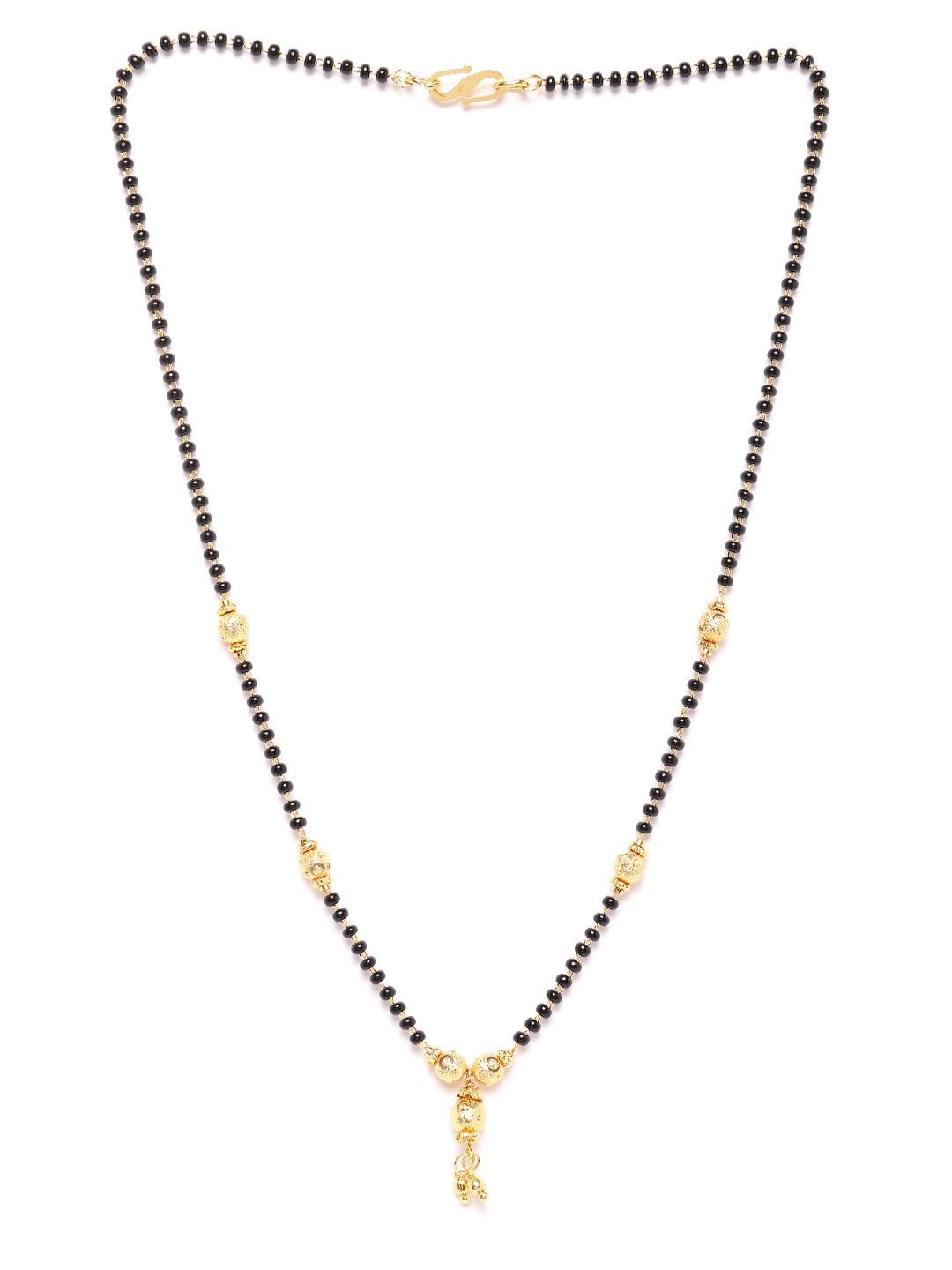 YouBella Jewellery Gold Plated Combo of 2 Mangalsutra Necklace Set for Women 