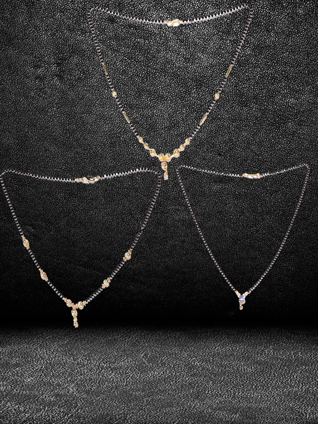 YouBella Gold Plated Mangalsutra for Women (Golden)(MSC_447)