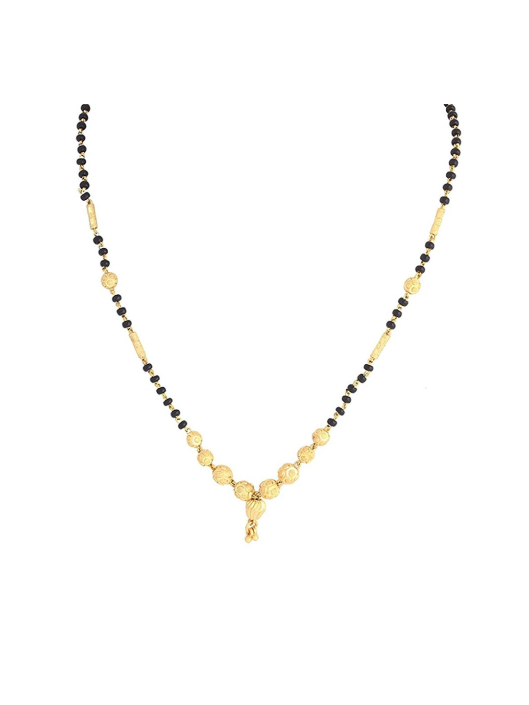 Youbella Jewellery Gold Plated Combo of 3 Mangalsutra Pendant with Chain for Women
