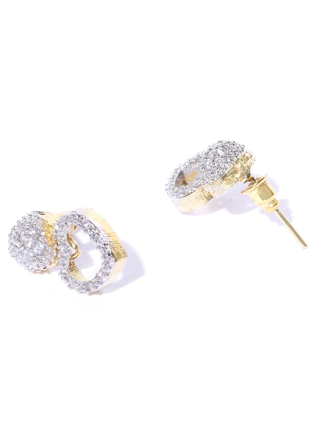 YouBella Stylish Jewellery Combo Gold Plated Jewellery Set for Women (Golden) (Mix_Combo_110)