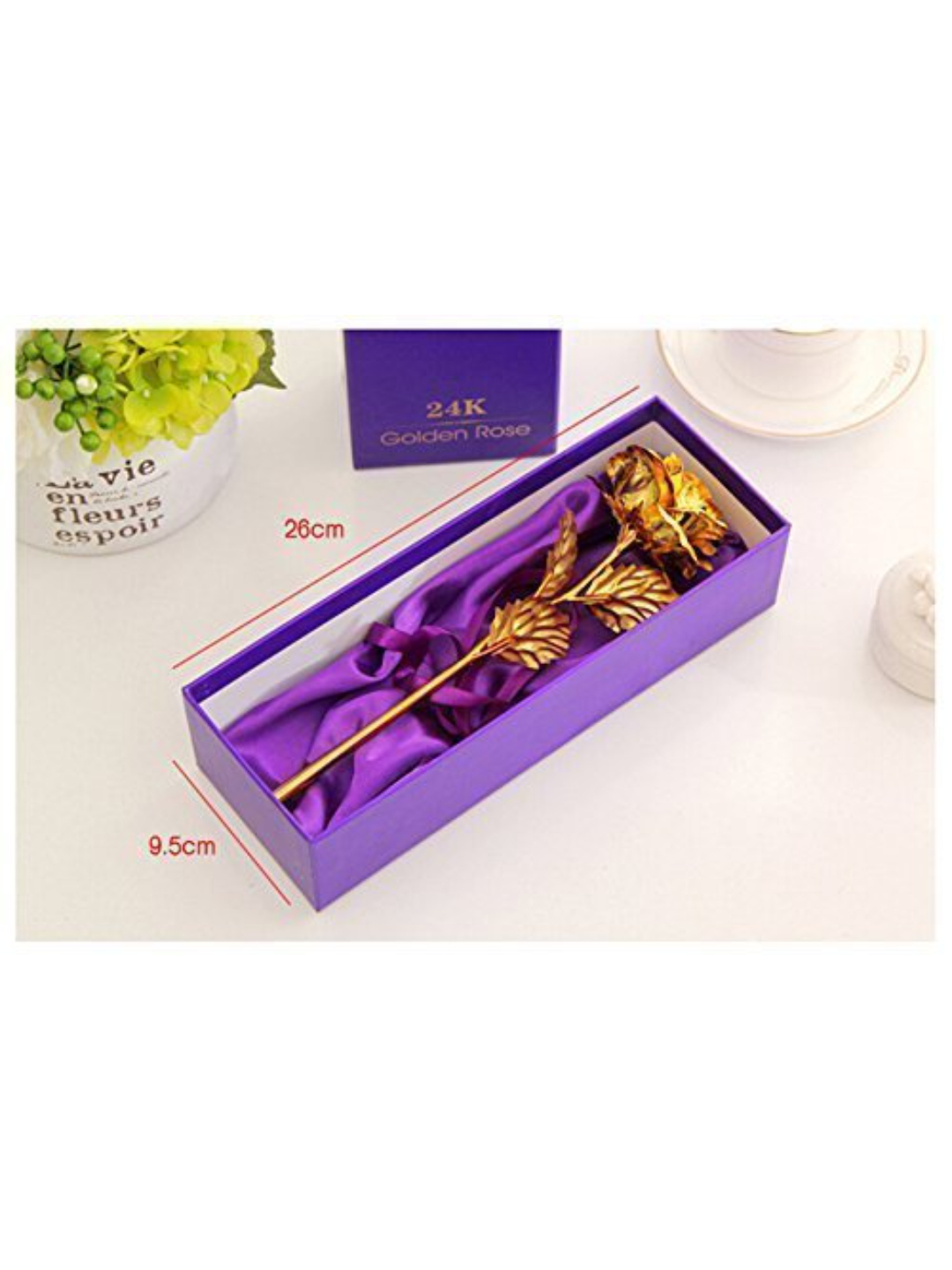 YouBella Gold Plated Rose Flower, Heart Shape Crystal Pendant Necklace, Fancy Party Wear Earrings and Bangle Bracelets Combo for Women