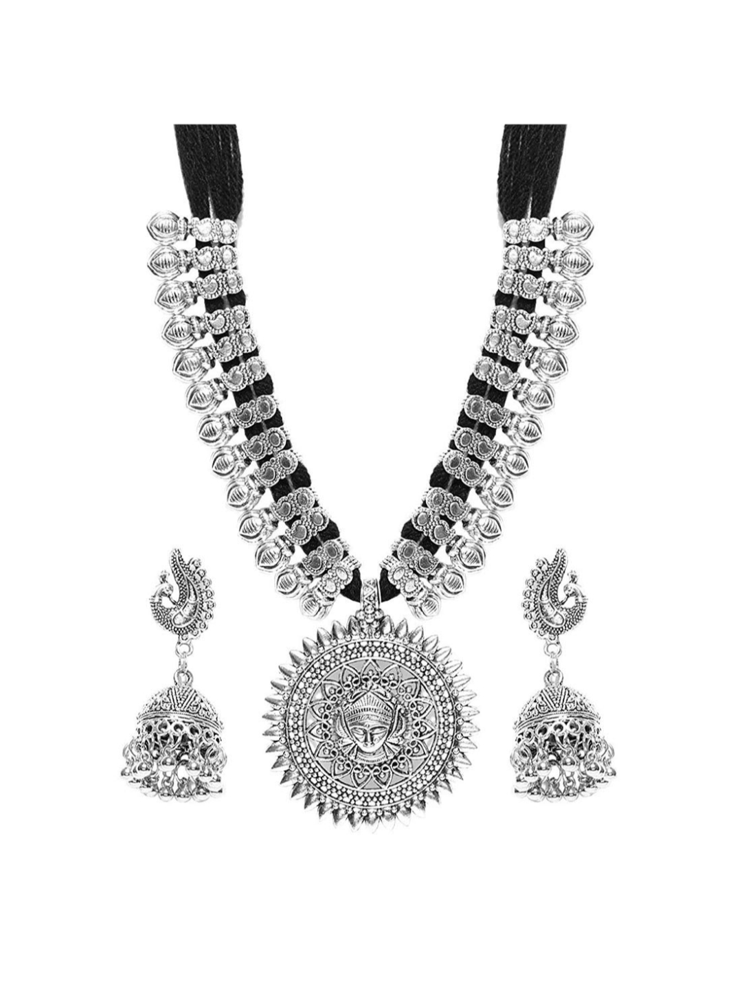 Valentine YouBella Jewellery Combo of Gold Plated Rose Flower and Jewellery Necklace Set for Girls/Women