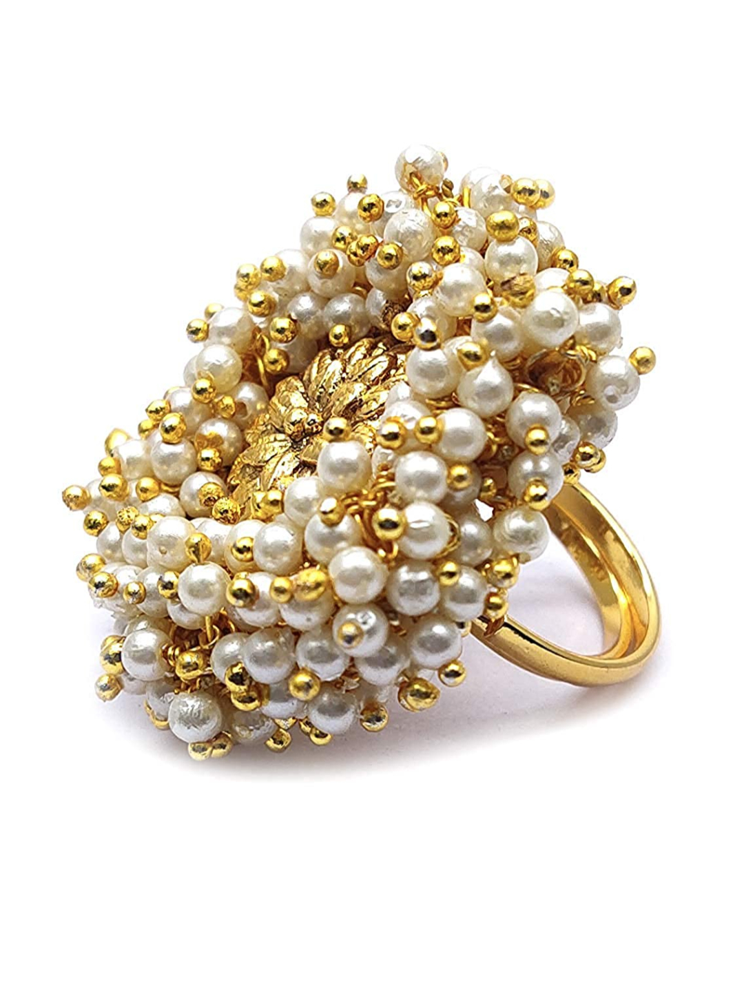 Valentine YouBella Jewellery Combo of Gold Plated Rose Flower and Charm Bangle Bracelet for Girls/Women