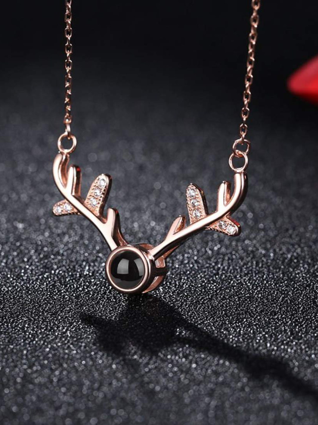 Valentine YouBella Jewellery Combo of Gold Plated Rose Flower and I Love You in 100 Languages Pendant Necklace for Women and Girls