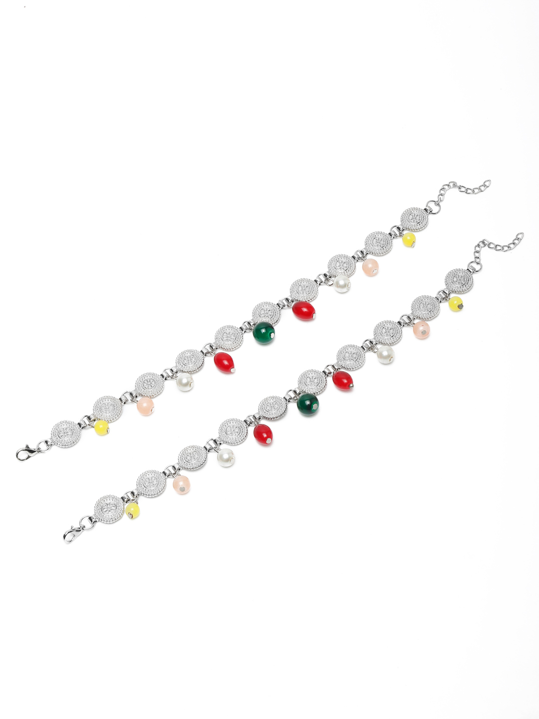 YouBella Jewellery Celebrity Inspired Adjustable Anklet/Payal for Women/Girls