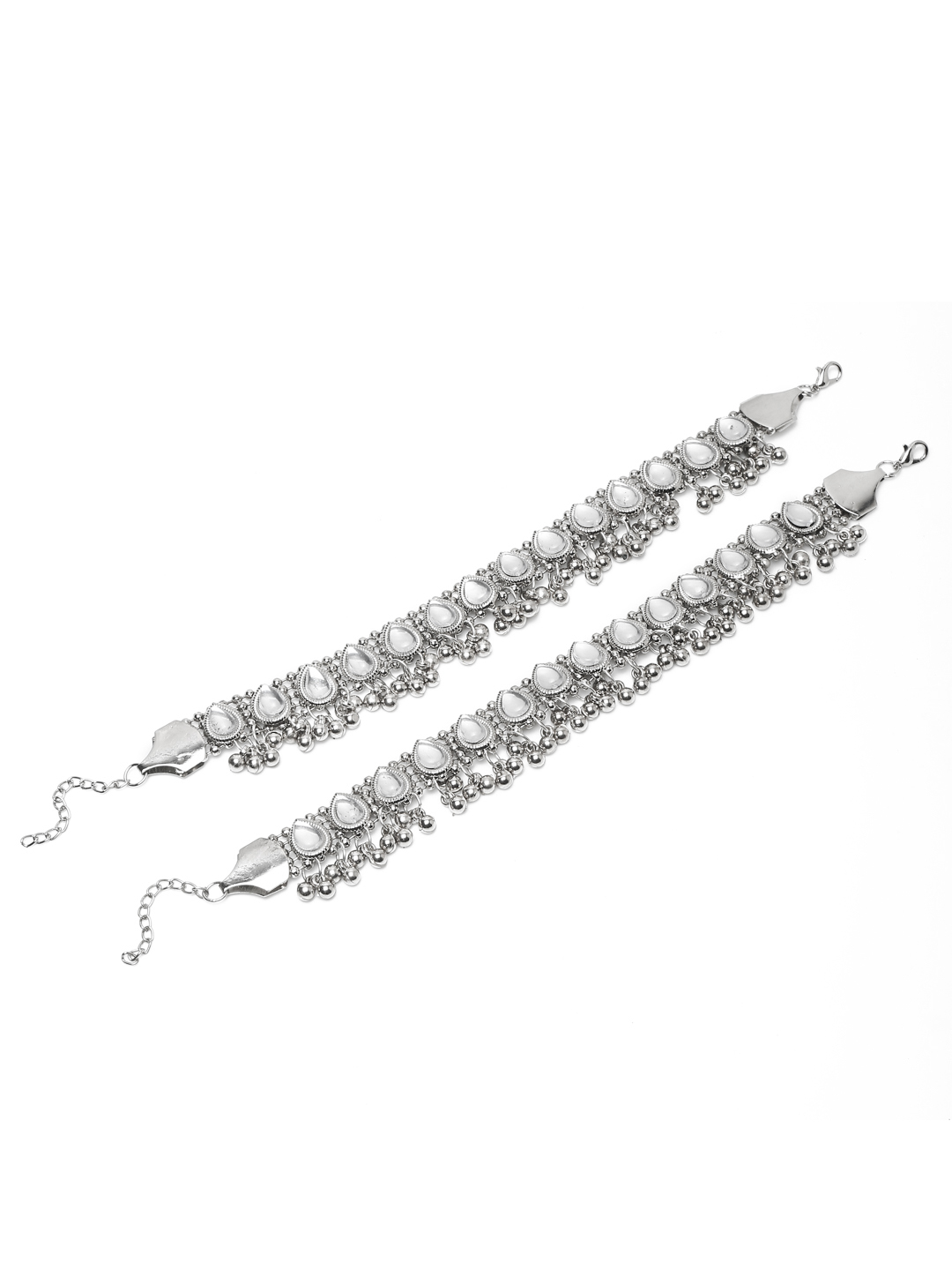 YouBella Jewellery Celebrity Inspired Adjustable Anklet/Payal for Women/Girls