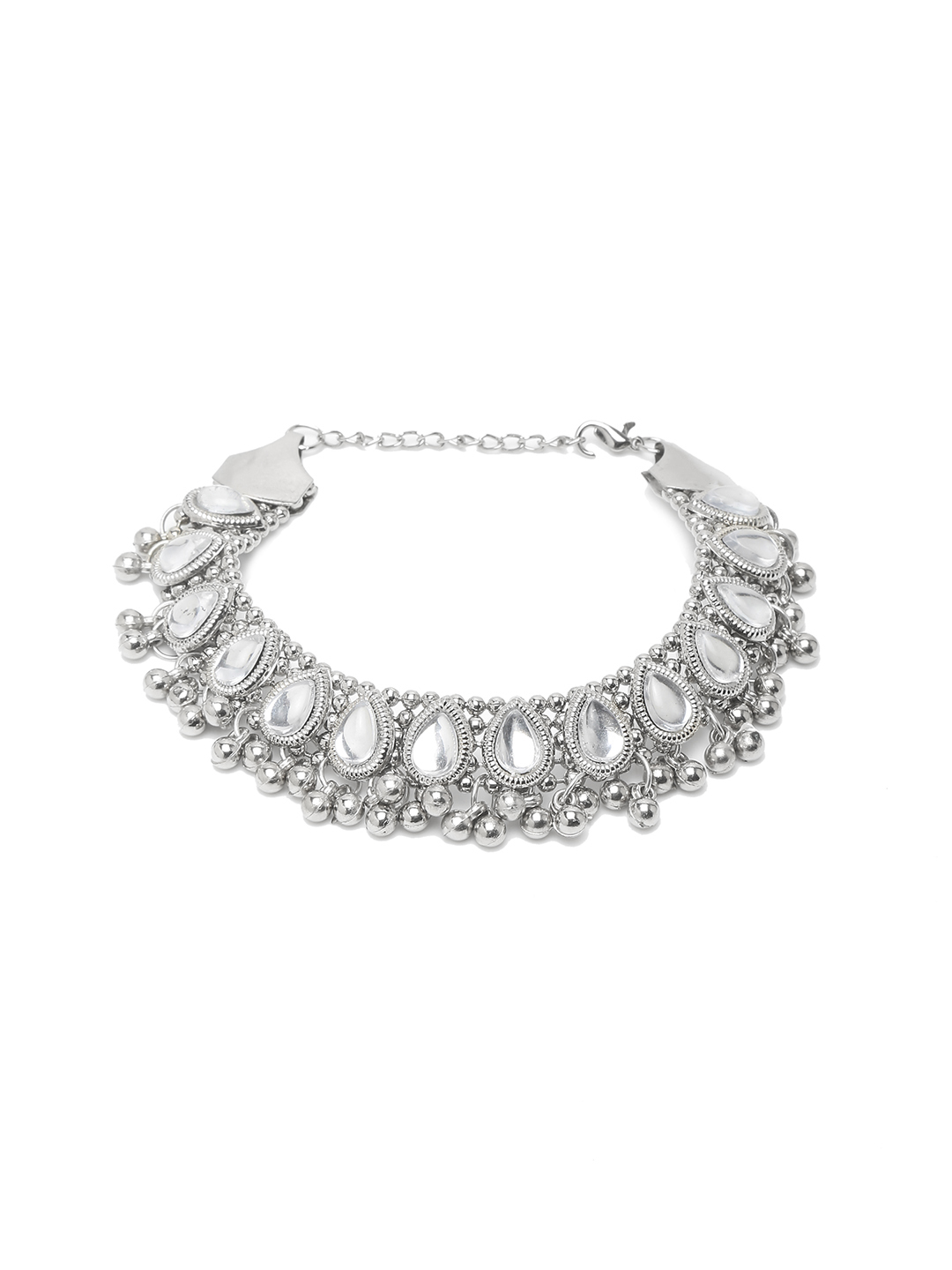 YouBella Jewellery Celebrity Inspired Adjustable Anklet/Payal for Women/Girls