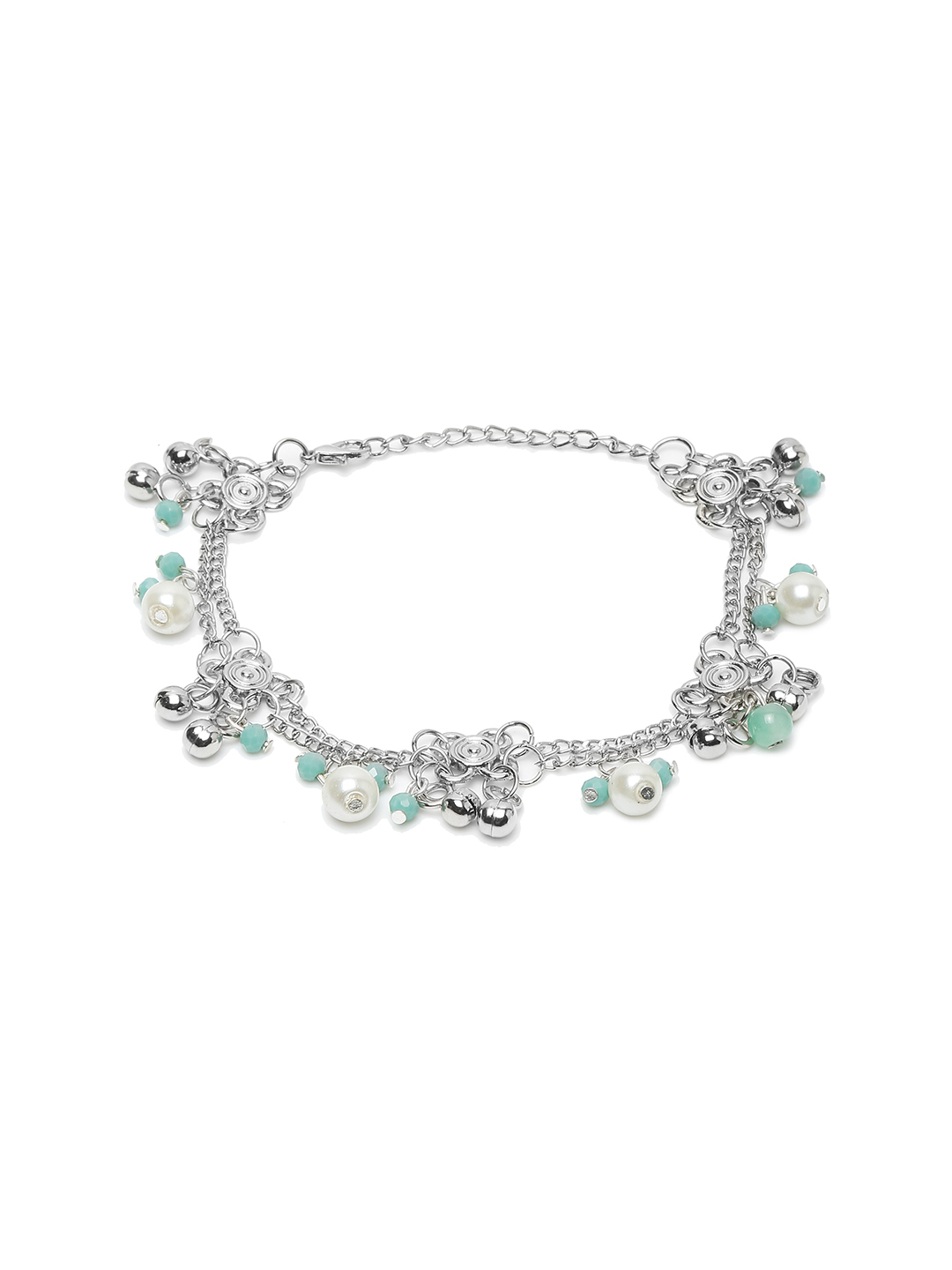 YouBella Jewellery Celebrity Inspired Adjustable Anklet/Payal for Women/Girls