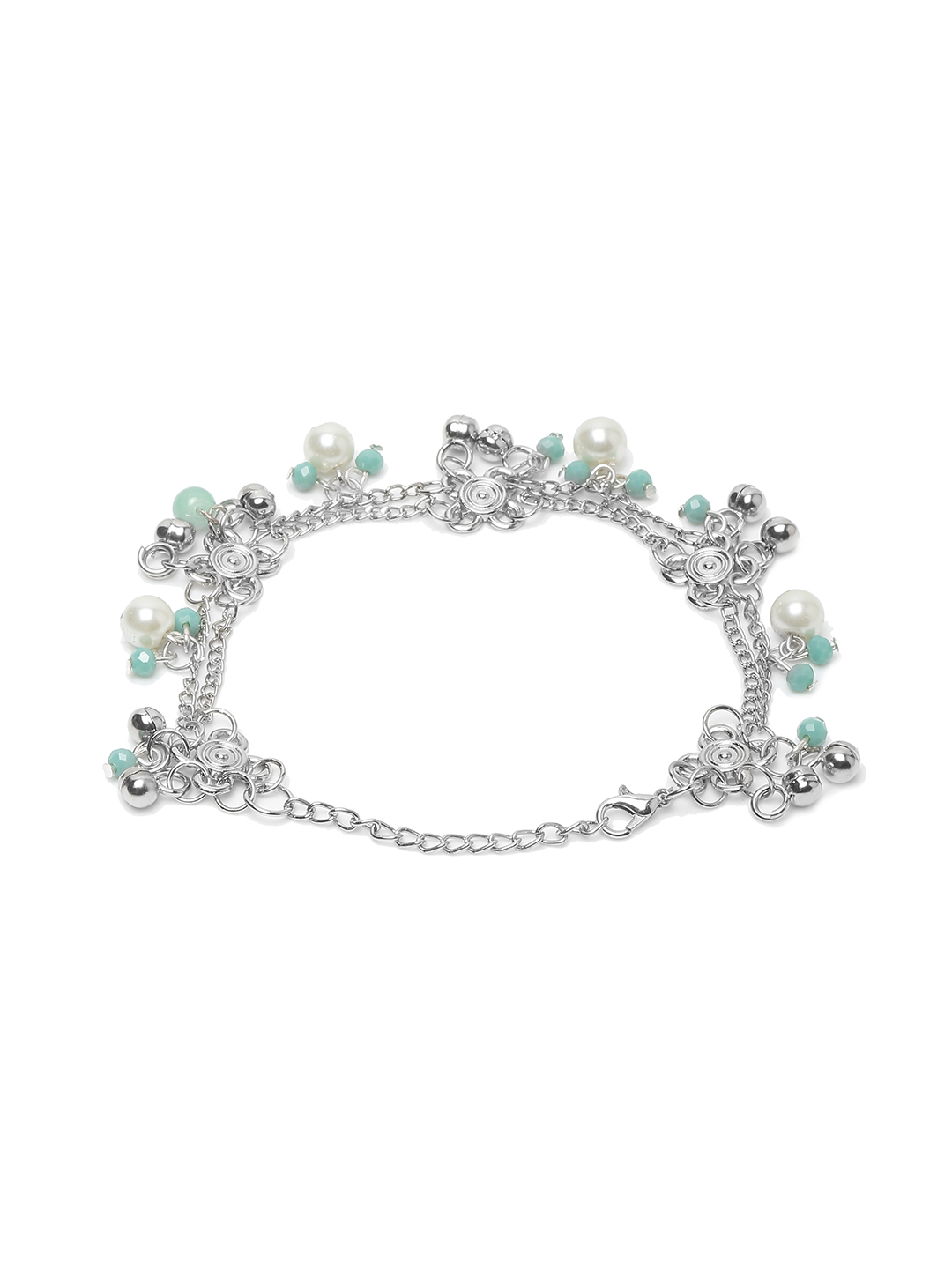 YouBella Jewellery Celebrity Inspired Adjustable Anklet/Payal for Women/Girls