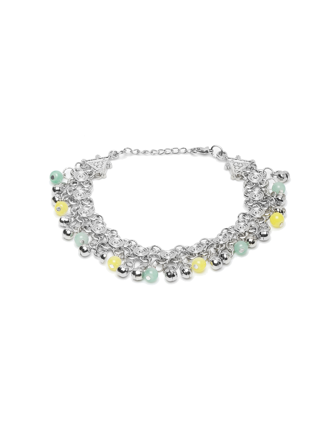 YouBella Jewellery Celebrity Inspired Adjustable Anklet/Payal for Women/Girls