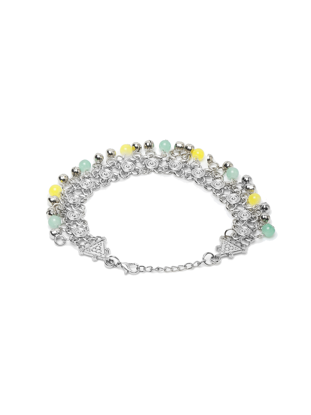 YouBella Jewellery Celebrity Inspired Adjustable Anklet/Payal for Women/Girls