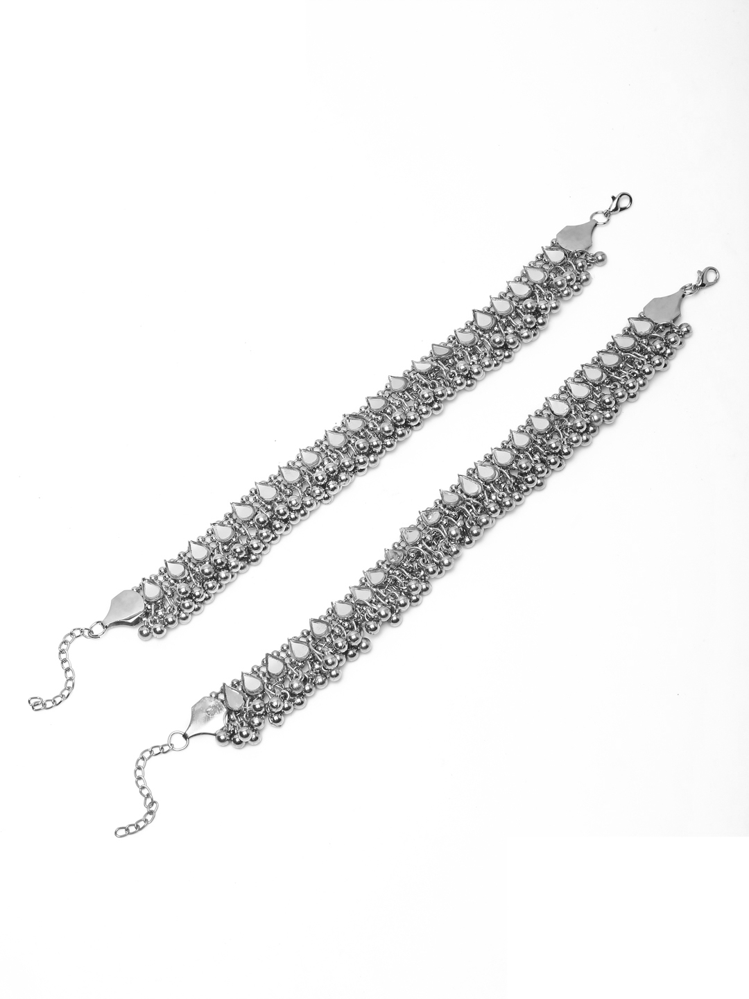 YouBella Jewellery Celebrity Inspired Adjustable Anklet/Payal for Women/Girls