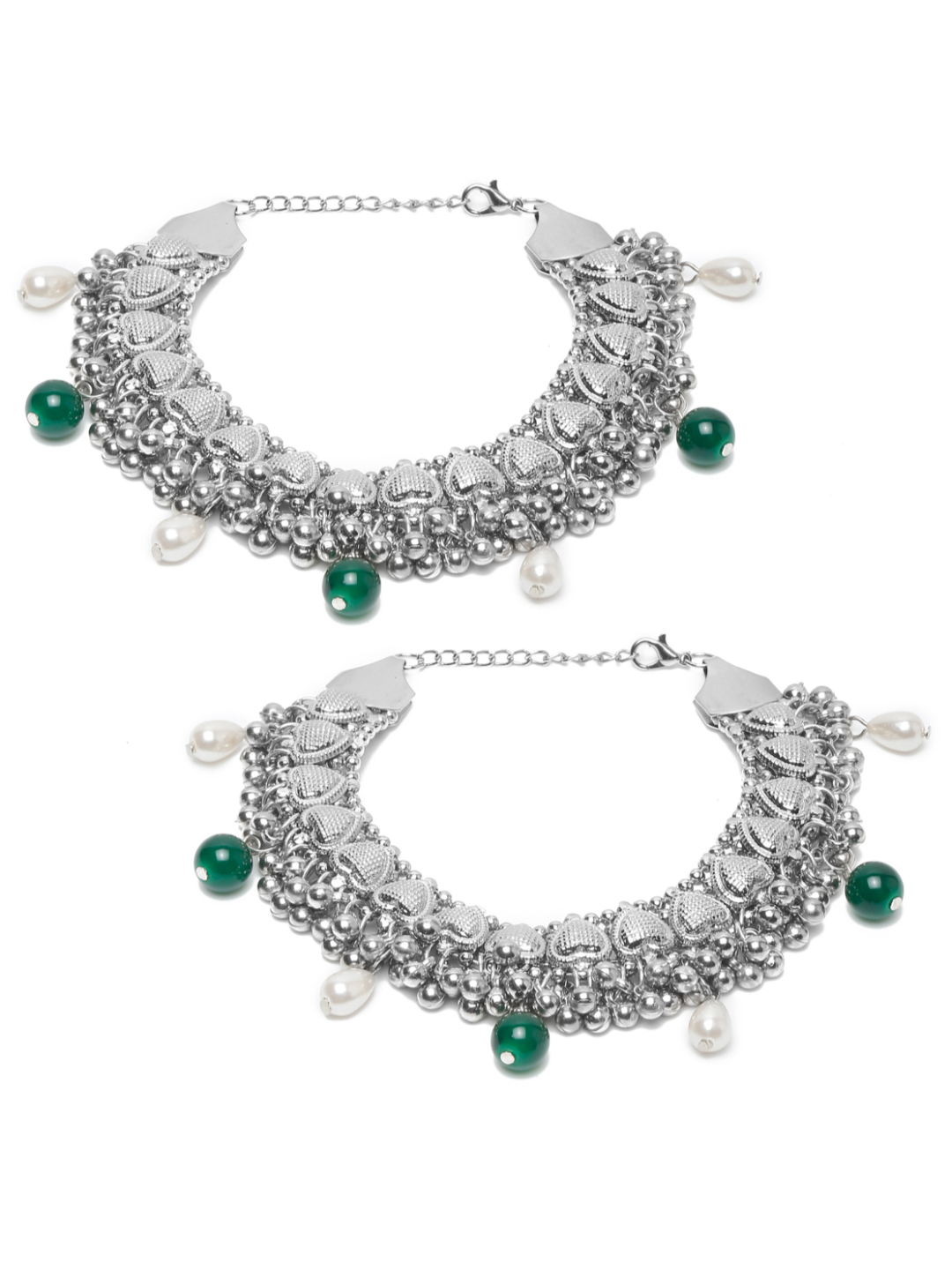 YouBella Jewellery Celebrity Inspired Adjustable Anklet/Payal for Women/Girls