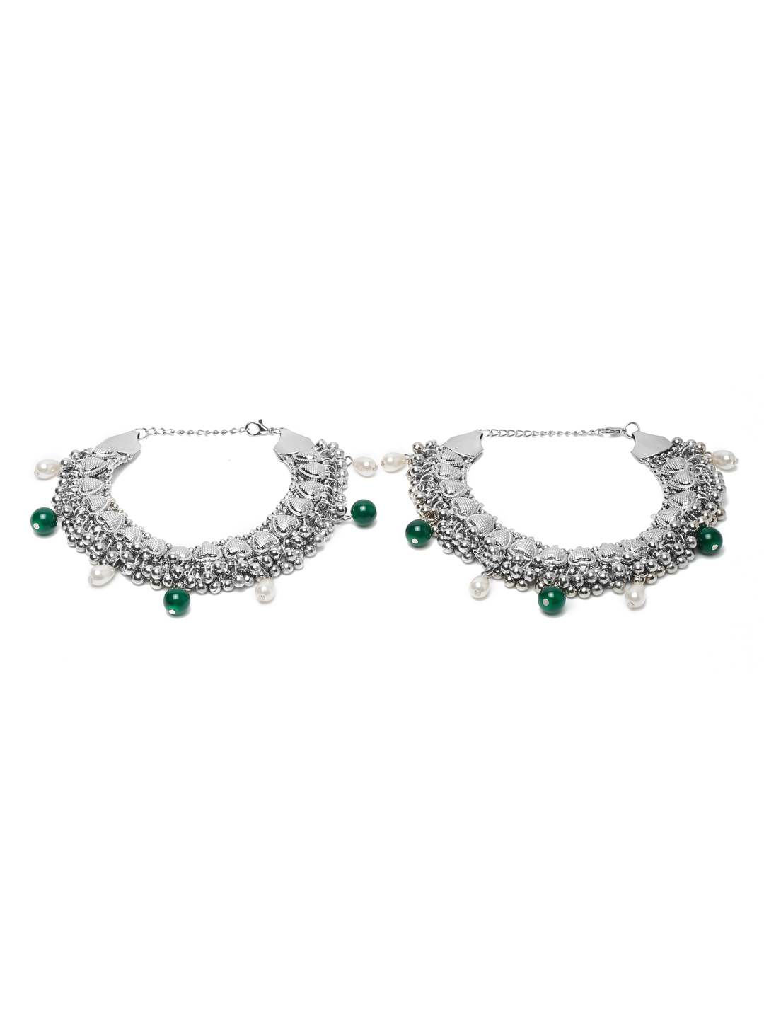 YouBella Jewellery Celebrity Inspired Adjustable Anklet/Payal for Women/Girls