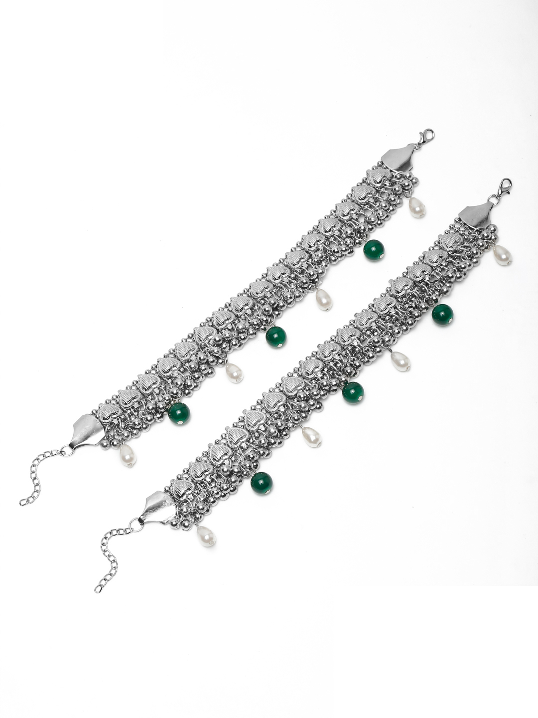 YouBella Jewellery Celebrity Inspired Adjustable Anklet/Payal for Women/Girls
