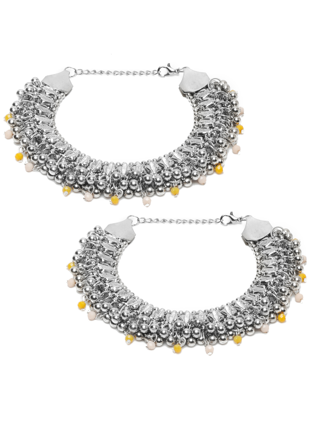 YouBella Jewellery Celebrity Inspired Adjustable Anklet/Payal for Women/Girls