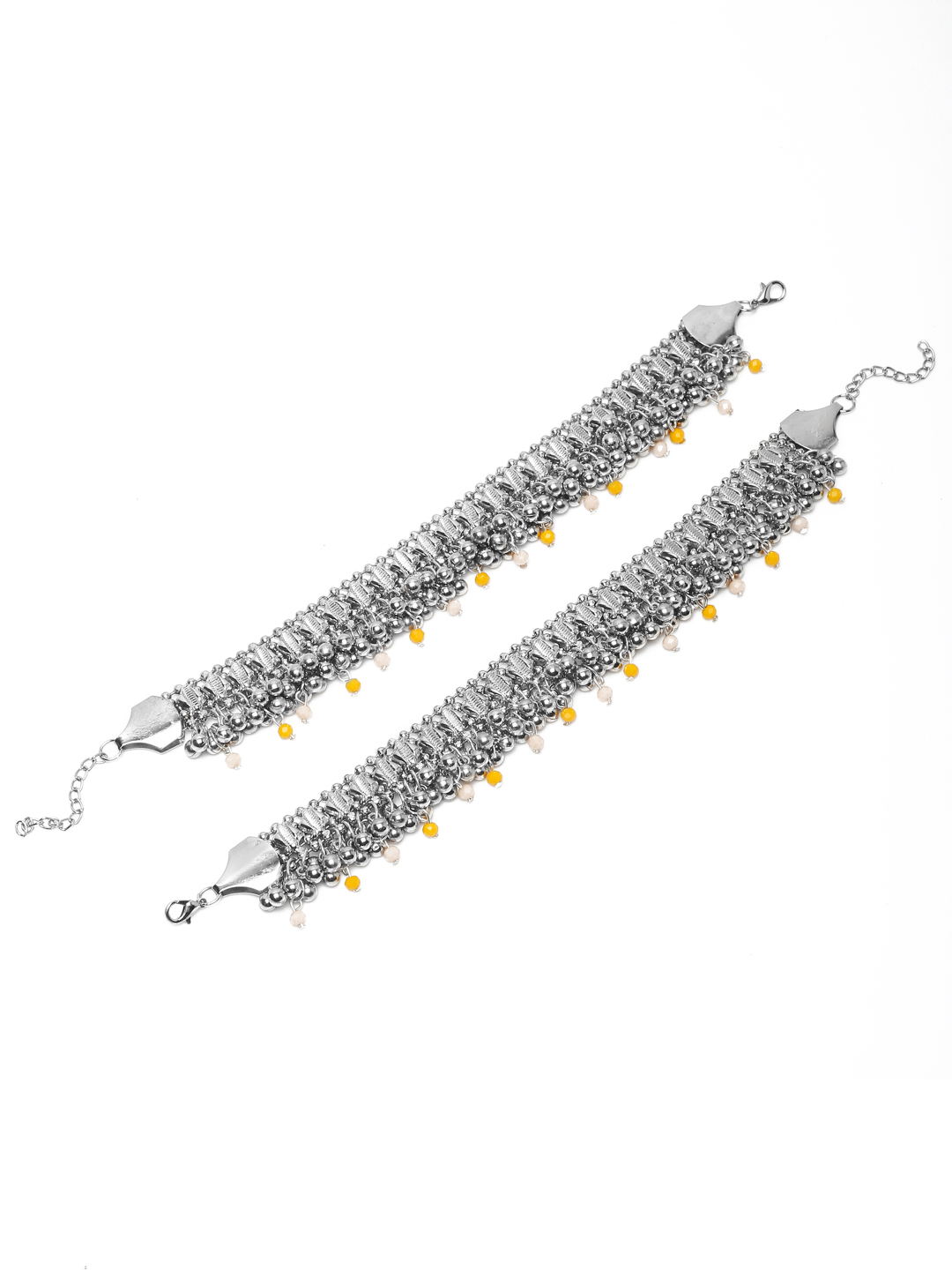 YouBella Jewellery Celebrity Inspired Adjustable Anklet/Payal for Women/Girls
