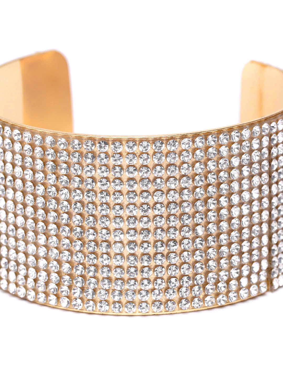 YouBella Stylish Party Wear Jewellery Gold Plated Bangle for Women (Golden)(YBBN_91013)