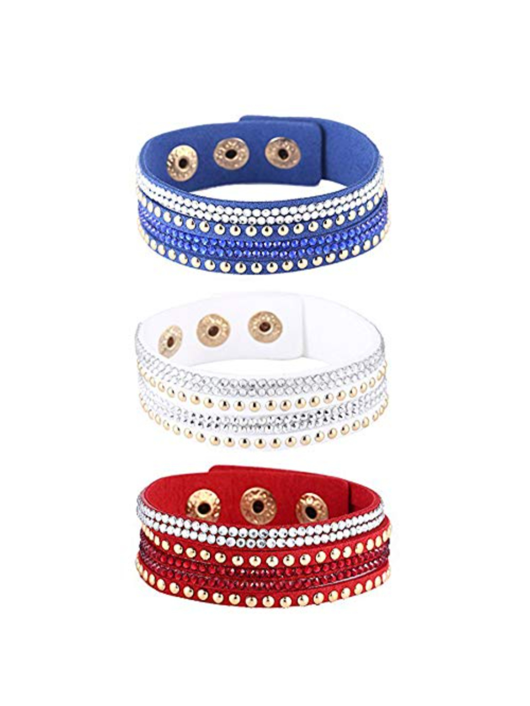 Valentine Gift : YouBella Jewellery Valentine Special Combo of 3 Friendhsip Band Bangles Bracelet Set for Girls/Women/Boys/Men