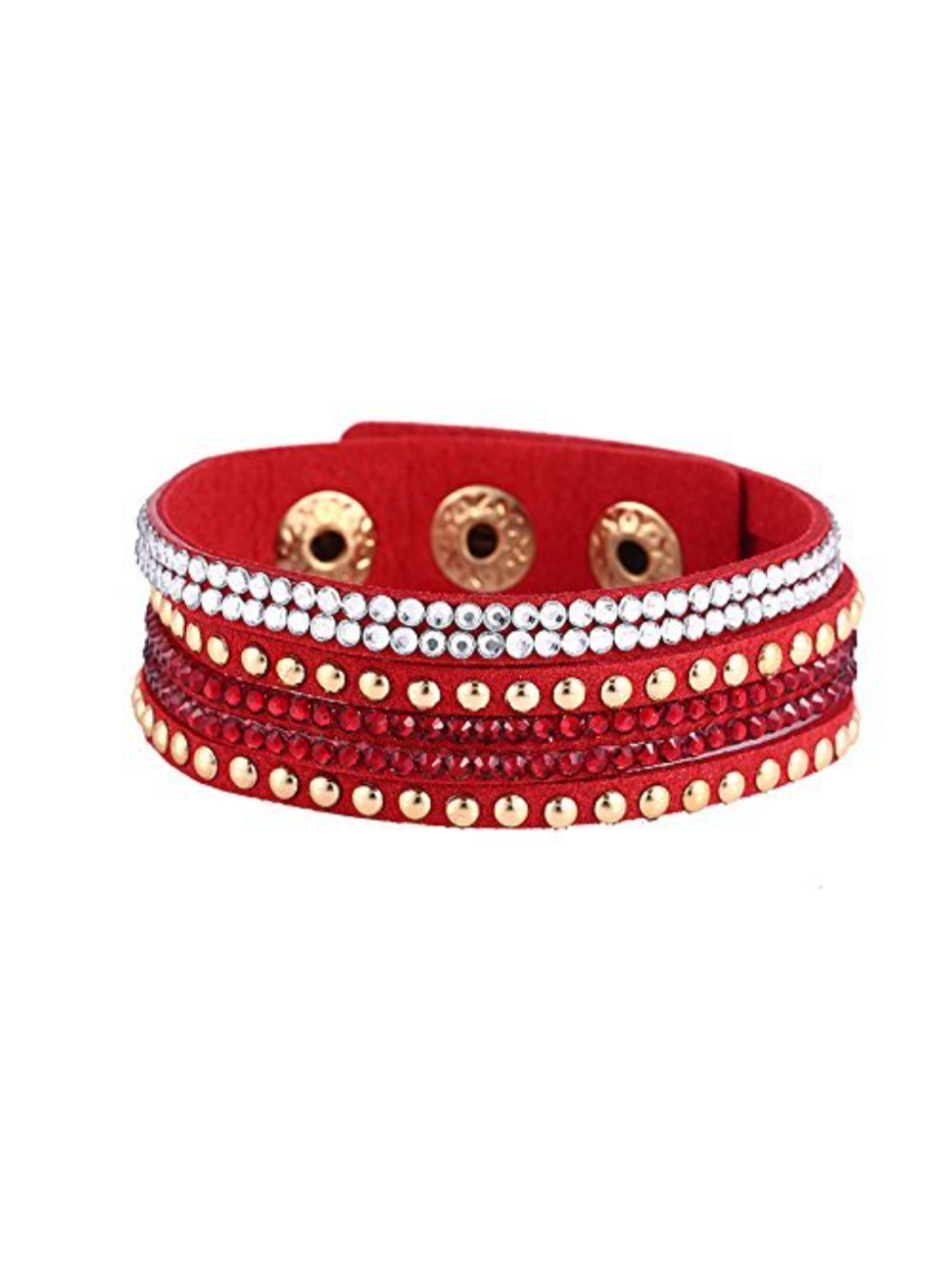 Valentine Gift : YouBella Jewellery Valentine Special Combo of 3 Friendhsip Band Bangles Bracelet Set for Girls/Women/Boys/Men