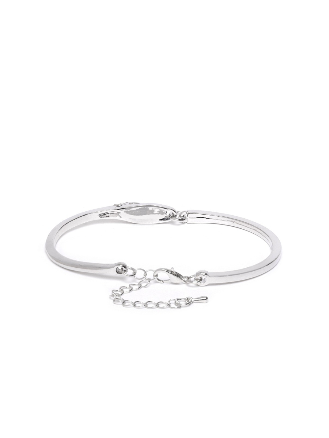 YouBella Stylish Party Wear Jewellery Silver Plated Bangle Set for Women (Multi-Color)(YBBN_91363)