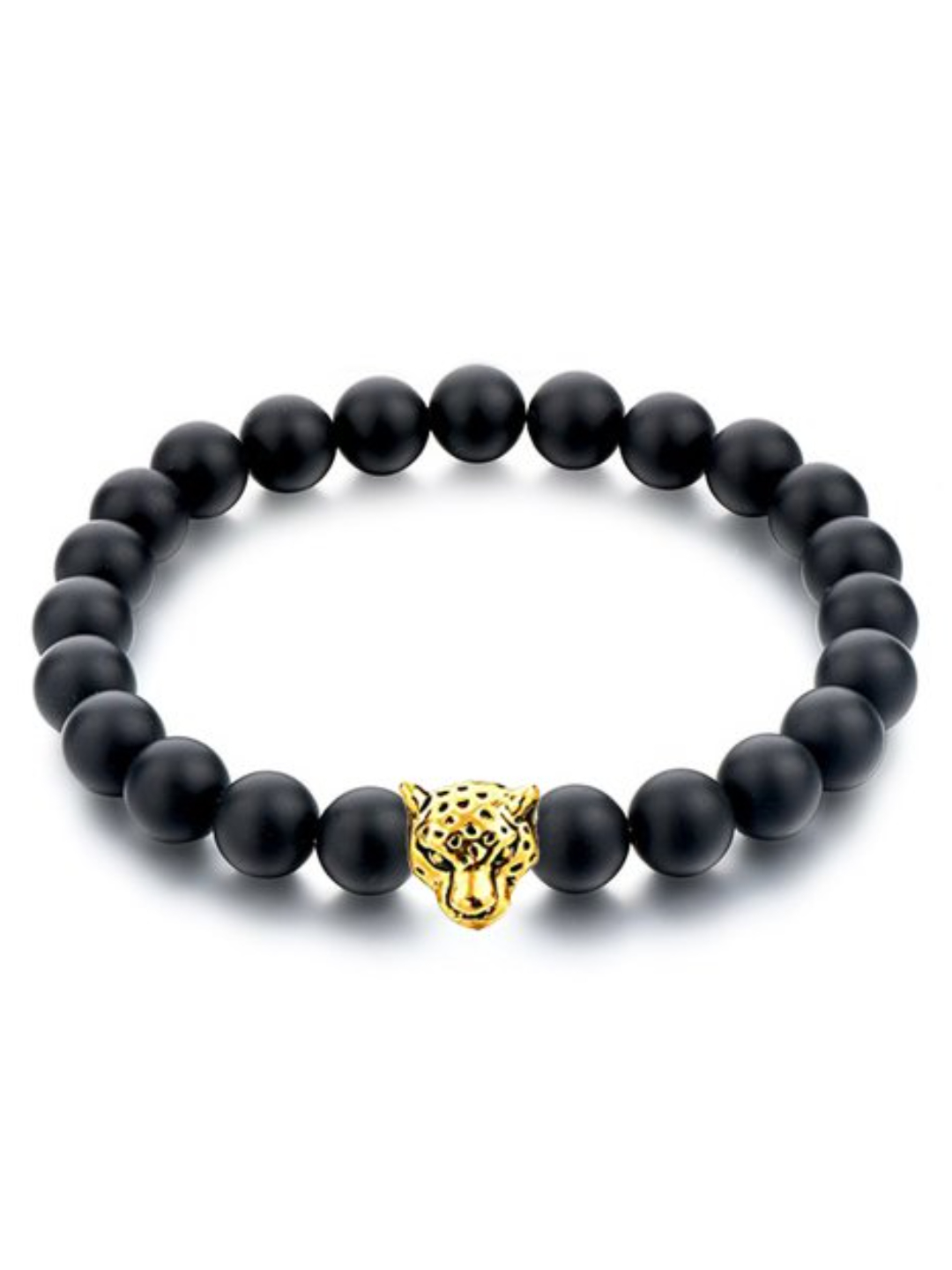 YouBella Fashion Jewellery Natural Healing Stones Divine Black and White Beads Daily Fancy Stylish Couple Bracelet for Men/Women/Boys/Girls