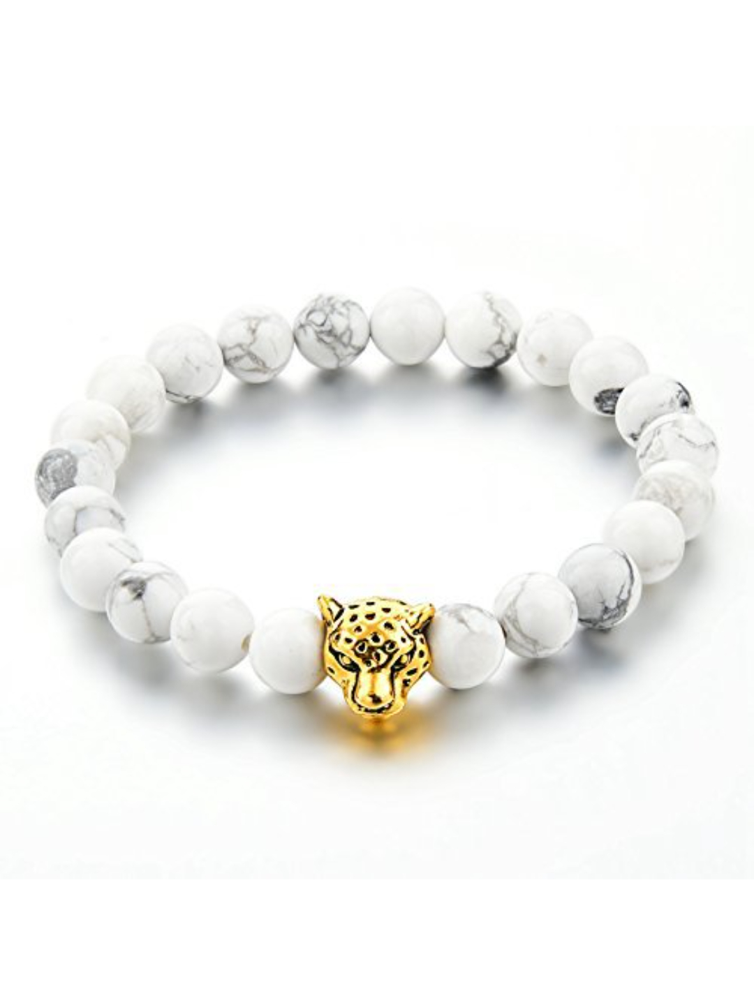 YouBella Fashion Jewellery Natural Healing Stones Divine Black and White Beads Daily Fancy Stylish Couple Bracelet for Men/Women/Boys/Girls