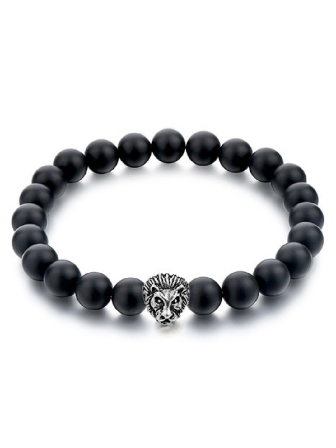 YouBella Fashion Jewellery Natural Healing Stones Divine Black and White Beads Daily Fancy Stylish Couple Bracelet for Men/Women/Boys/Girls