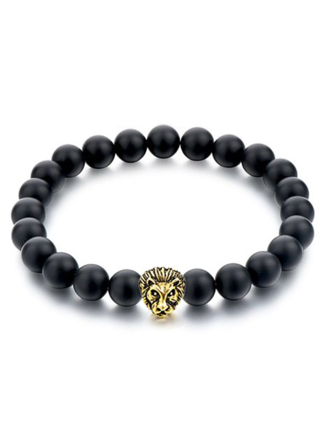 YouBella Fashion Jewellery Natural Healing Stones Divine Black and White Beads Daily Fancy Stylish Couple Bracelet for Men/Women/Boys/Girls