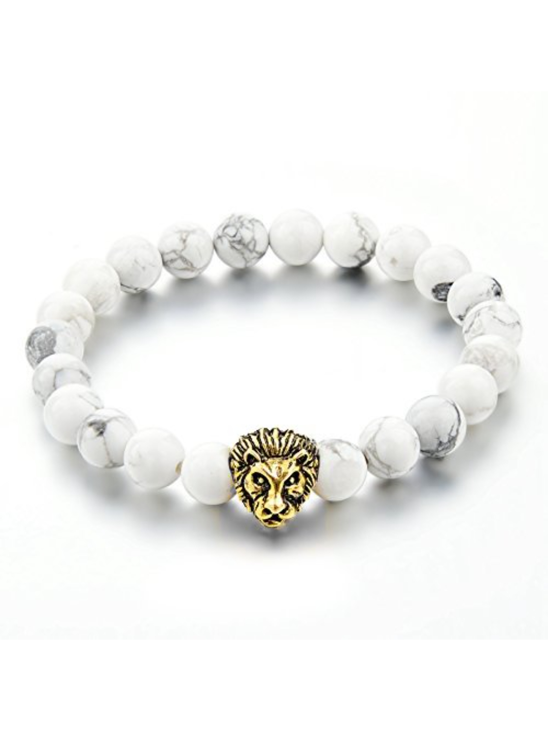 YouBella Fashion Jewellery Natural Healing Stones Divine Black and White Beads Daily Fancy Stylish Couple Bracelet for Men/Women/Boys/Girls