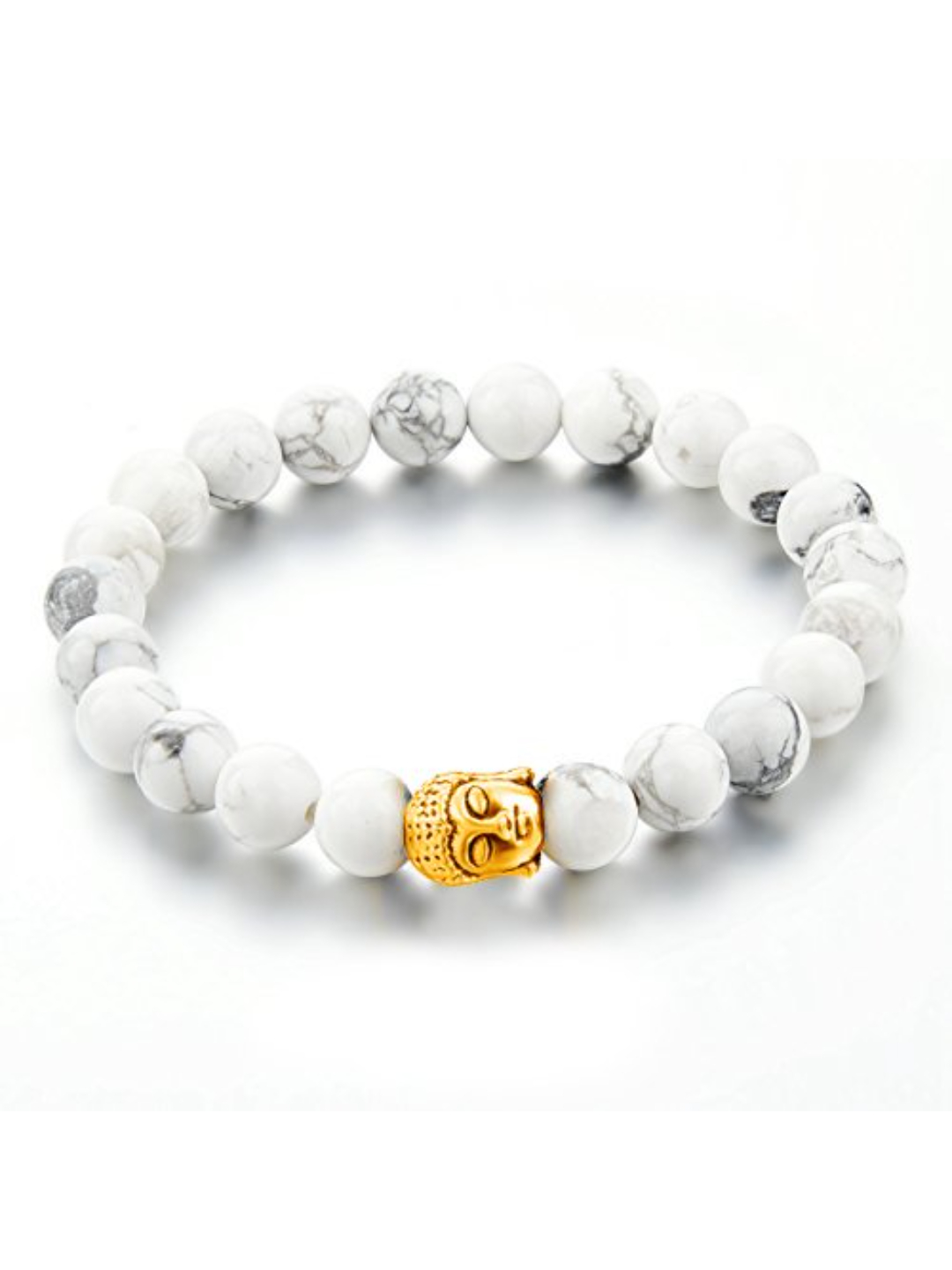 YouBella Fashion Jewellery Natural Healing Stones Divine Black and White Beads Daily Fancy Stylish Couple Bracelet for Men/Women/Boys/Girls