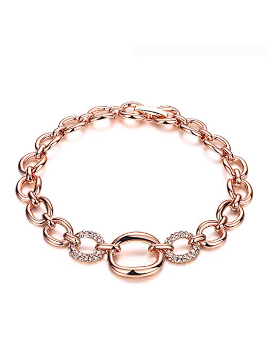 YouBella Jewellery Gold Plated Stylish Latest Crystal Bracelet Bangle Jewellery for Girls and Women