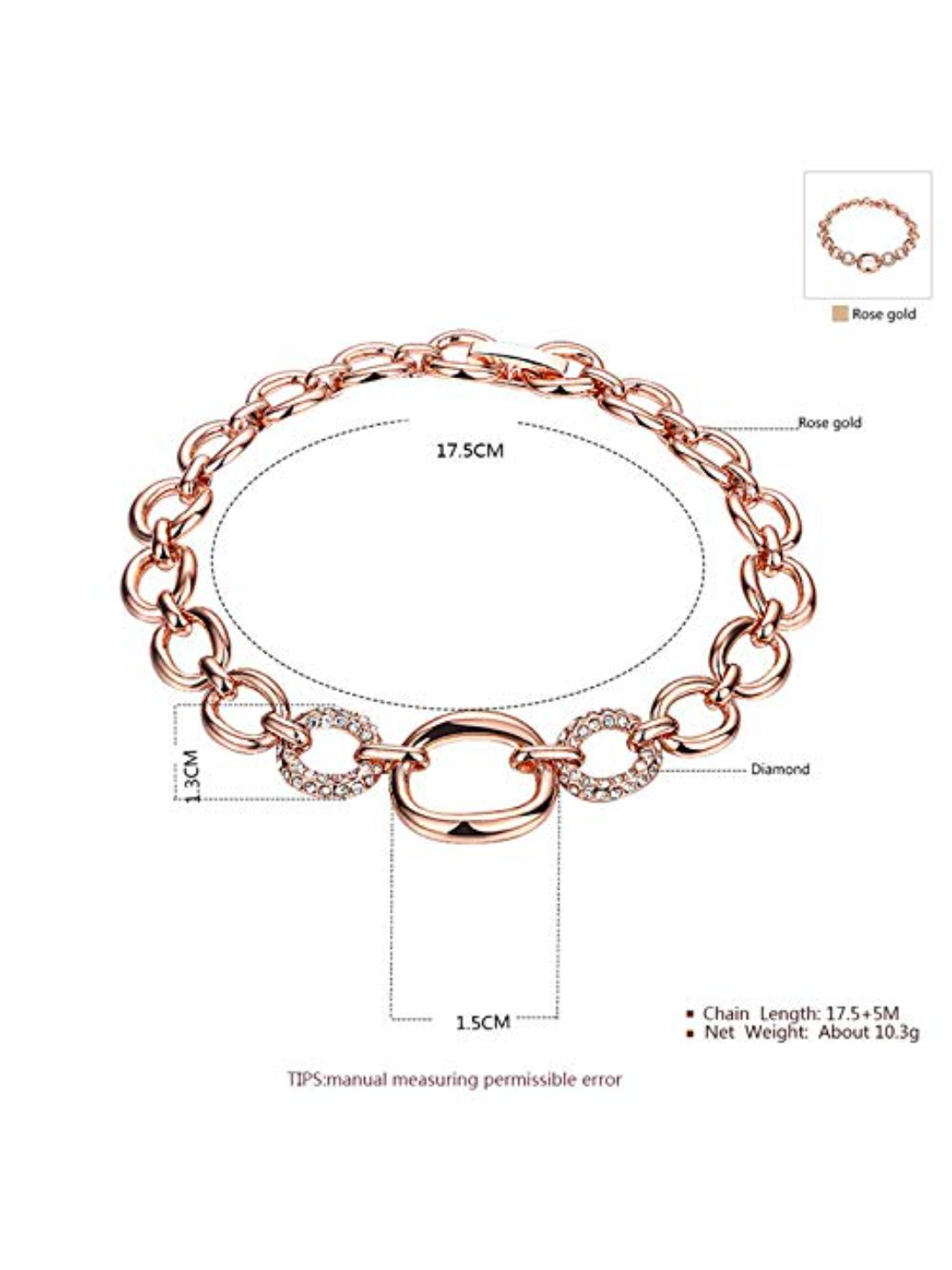 YouBella Jewellery Gold Plated Stylish Latest Crystal Bracelet Bangle Jewellery for Girls and Women
