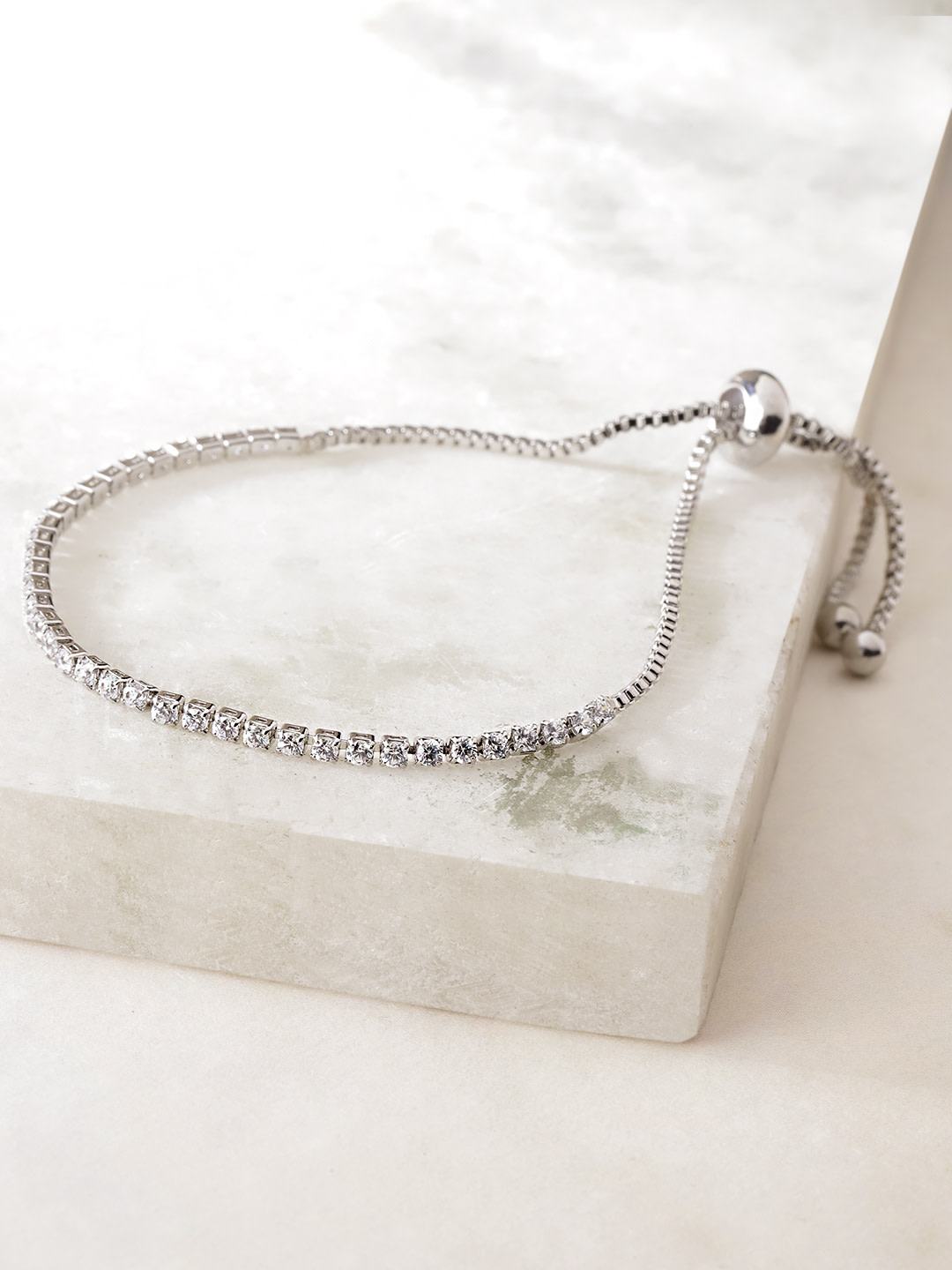 YouBella Men Gold-Toned  Gunmetal-Toned Link Bracelet