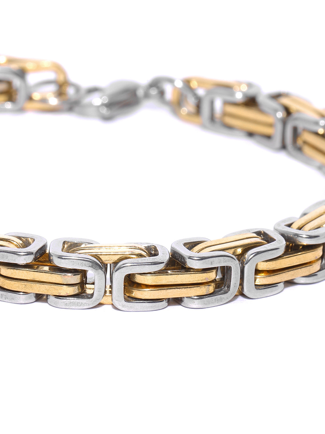 YouBella Women Gold-Plated Stone-Studded Cuff Bracelet