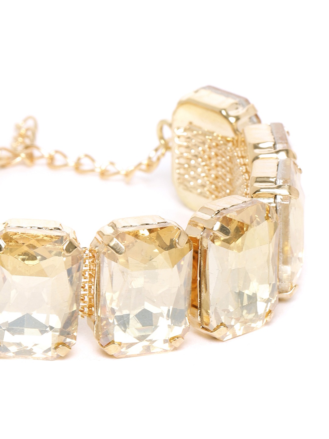Valentine Gift for Girlfriend/Wife : YouBella Jewellery Crystal Bangle Bracelet For Girls and Women (Brown)