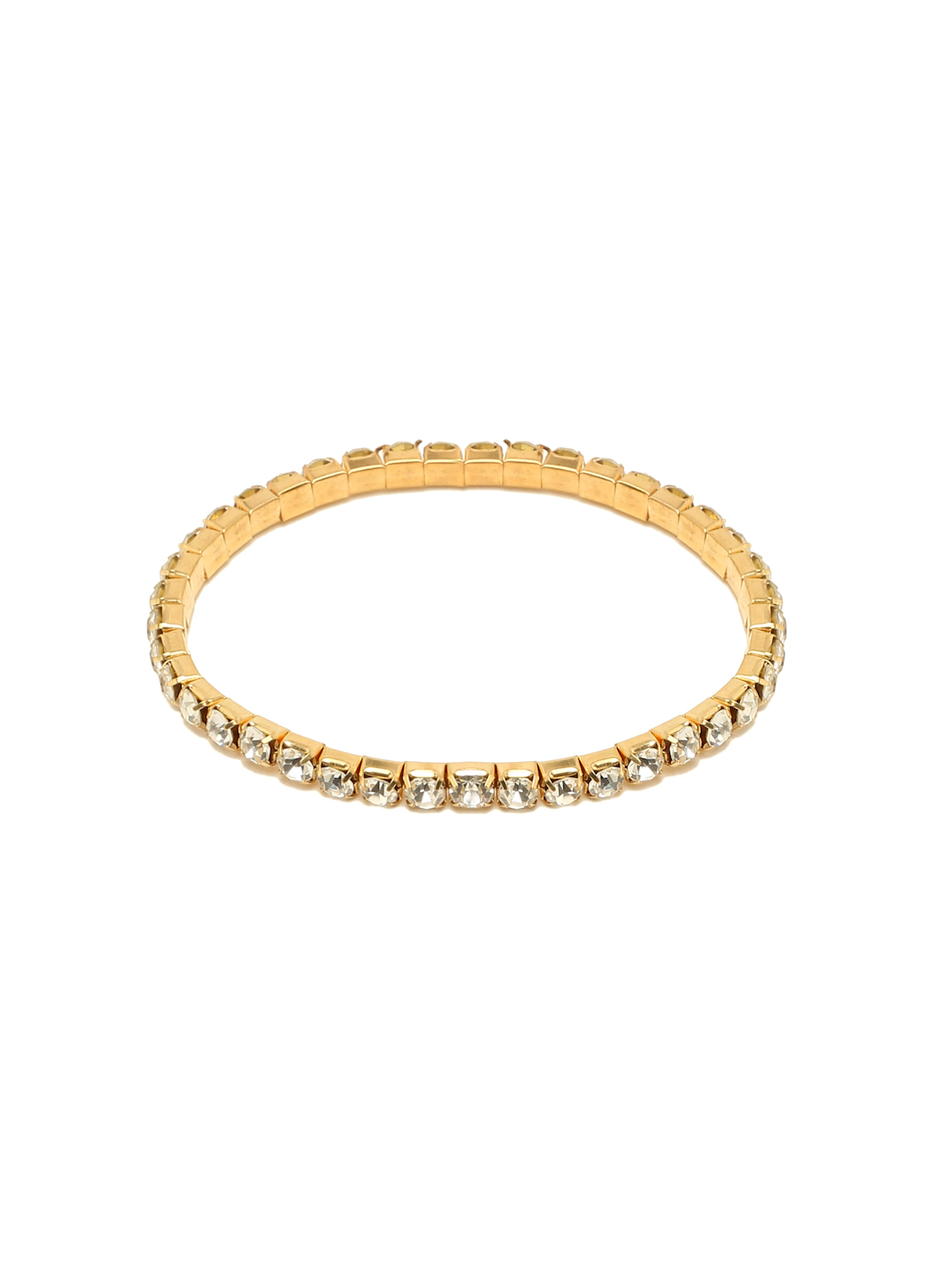 YouBella Jewellery Gold Plated Bracelet Set for Girls and Women (Gold)