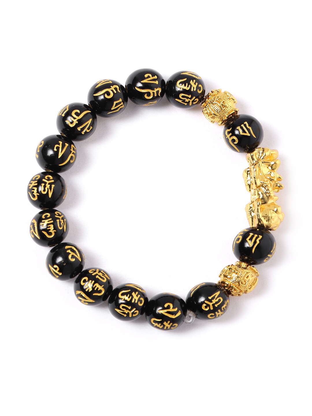 YouBella Jewellery Trendy Elasticated Beads Bracelet for Girls and Women