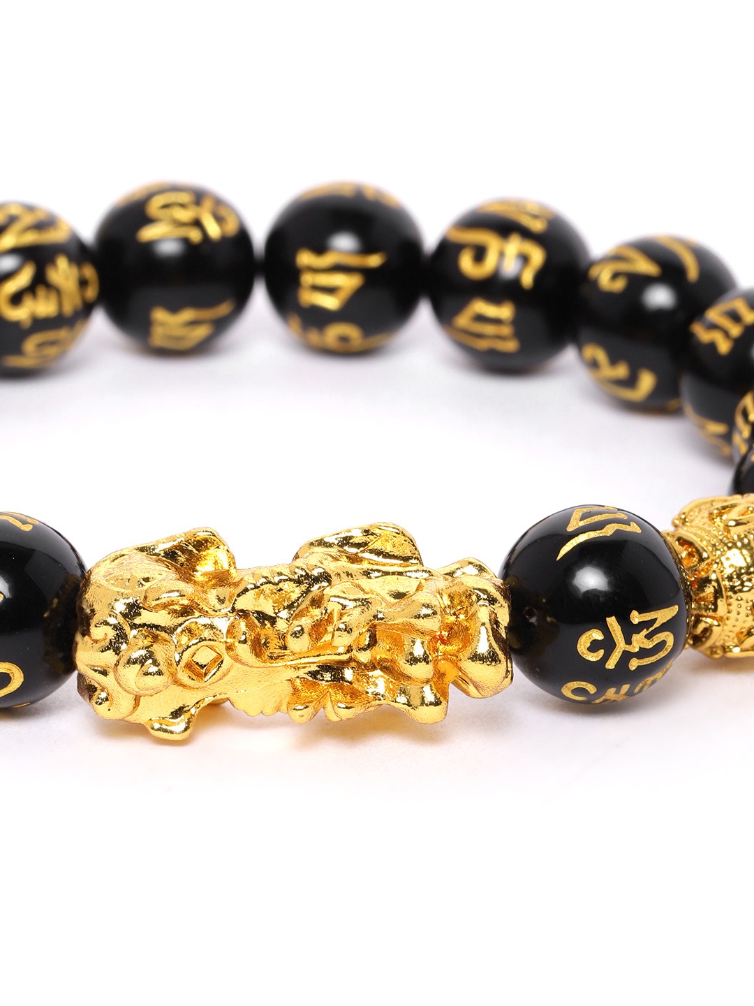 YouBella Jewellery Trendy Elasticated Beads Bracelet for Girls and Women
