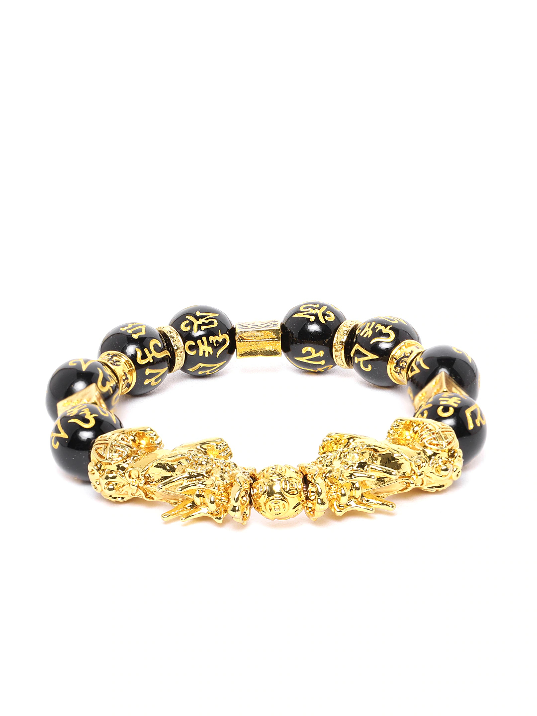 YouBella Jewellery Trendy Elasticated Beads Bracelet for Girls and Women