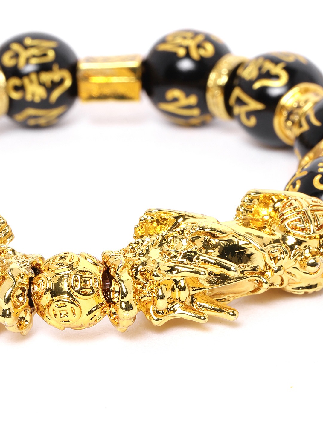YouBella Jewellery Trendy Elasticated Beads Bracelet for Girls and Women