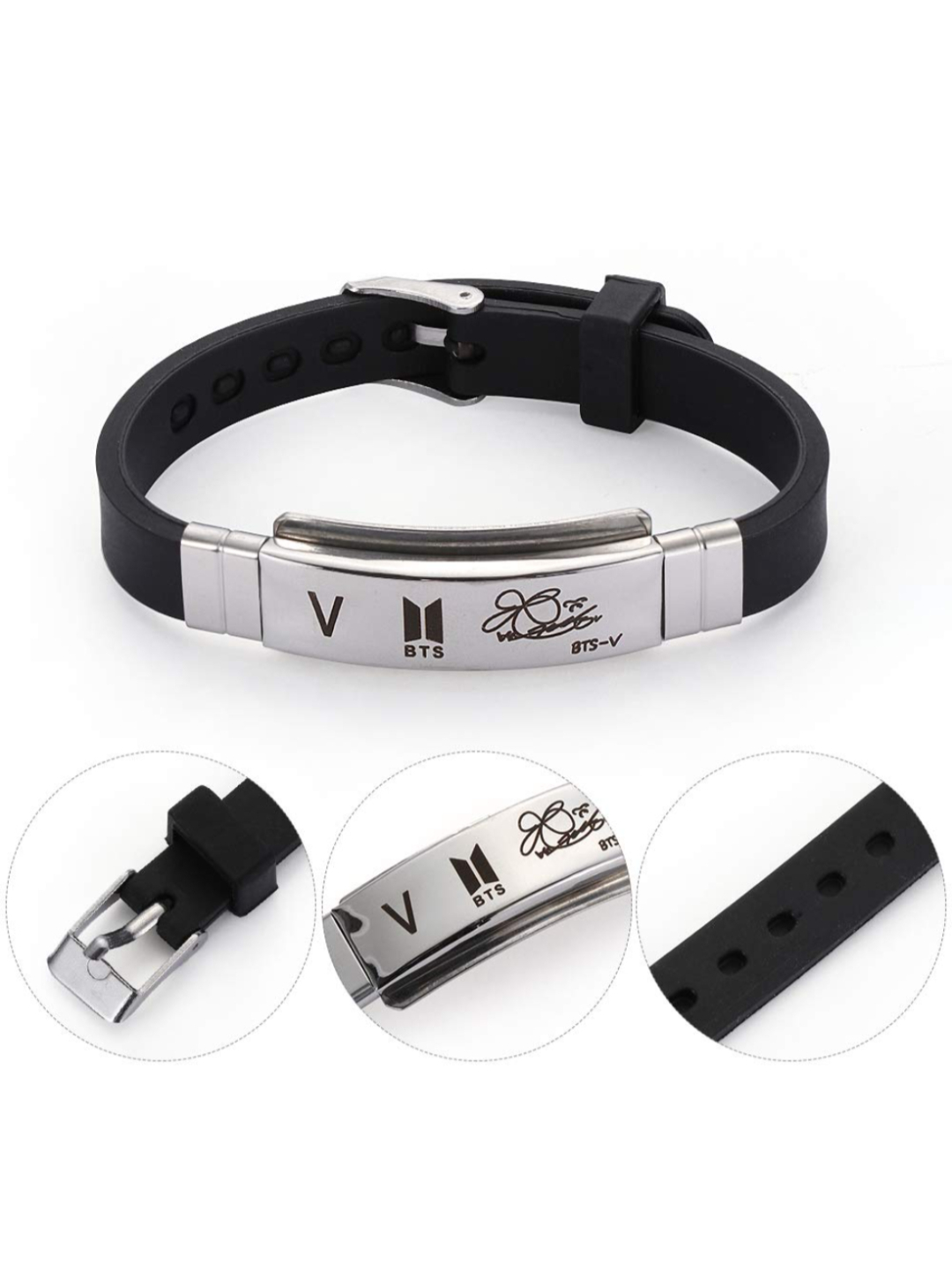 YouBella Stylish Latest Design Jewellery Silver Plated Bracelet for Men & Women (Silver) (YBBN_91743)