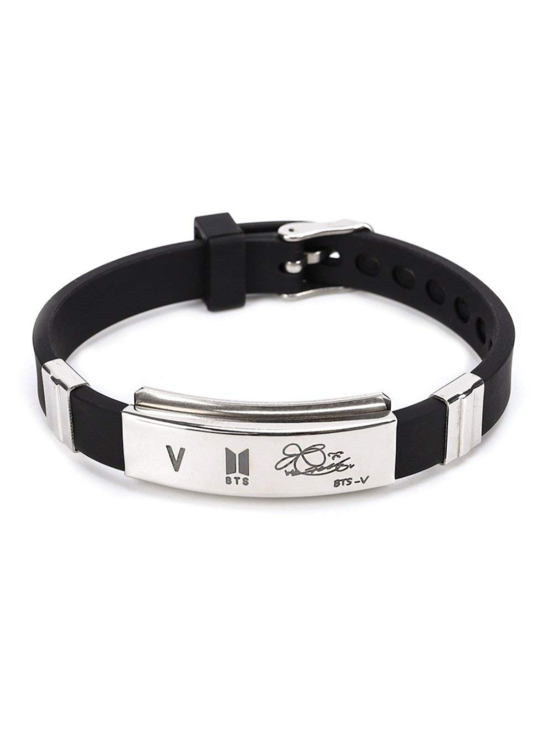 YouBella Stylish Latest Design Jewellery Silver Plated Bracelet for Men & Women (Silver) (YBBN_91743)