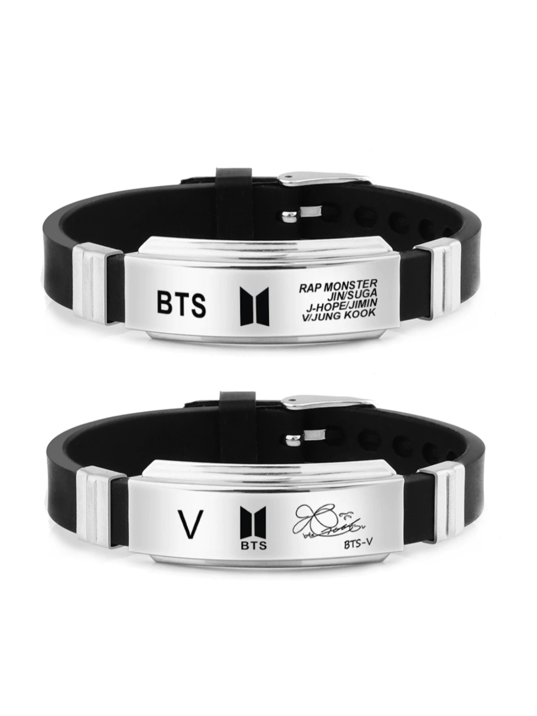 YouBella Stylish Latest Design Jewellery Silver Plated Bracelet for Men & Women (Silver) (YBBN_91745)