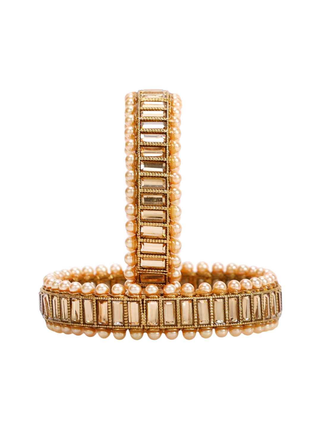 YouBella Jewellery Stylish Gold Plated Bangles for Girls and Women