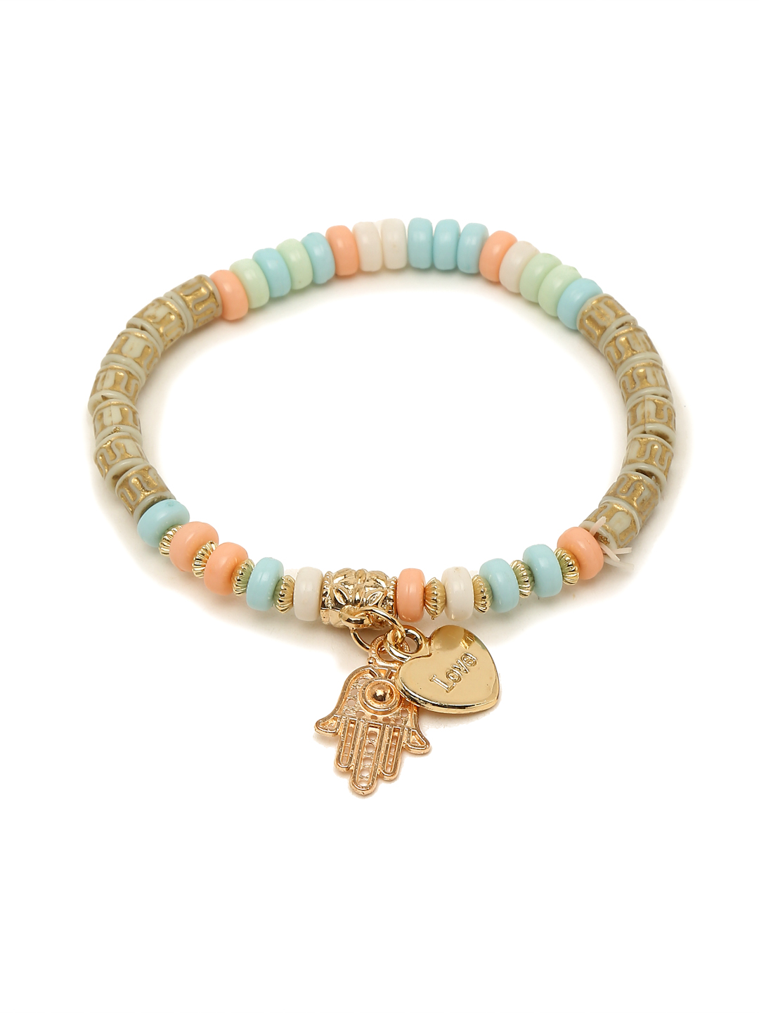 YouBella Jewellery Evil Eye Bracelet for Girls and Women (Multicolor) (YBBN_91785)