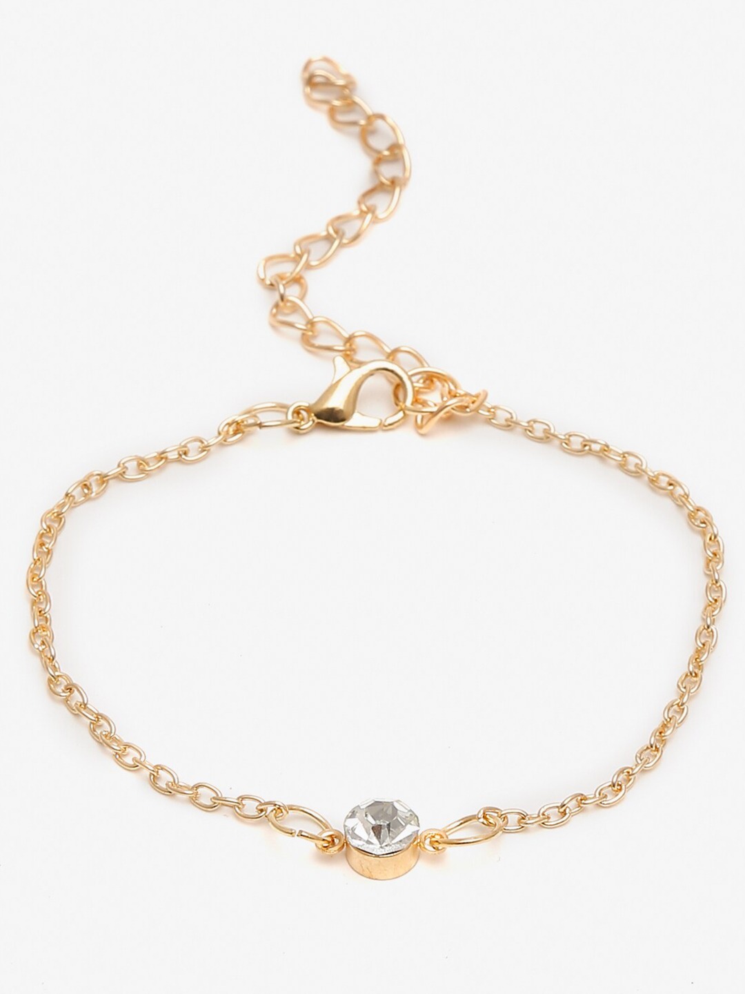 YouBella Jewellery Gold Plated Bracelet Set for Girls and Women (Gold) (YBBN_91786)