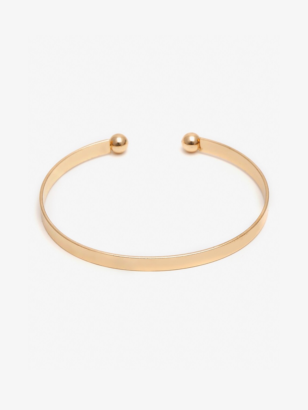 Women Set of 4 Gold-Plated Bracelets