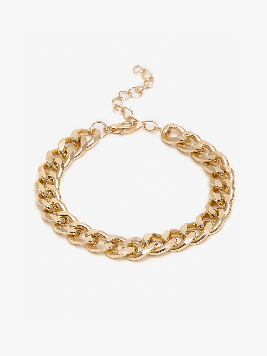 Women Set of 4 Gold-Plated Bracelets